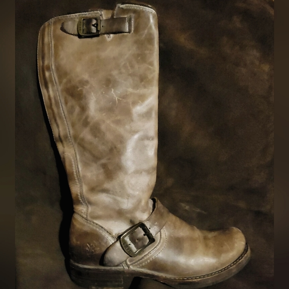FRYE BOOTS | VERONICA | TALL LEATHER RIDING BOOTS